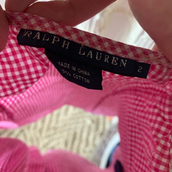 Plaid Halter Ralph Lauren Top - Picture 3 of 3